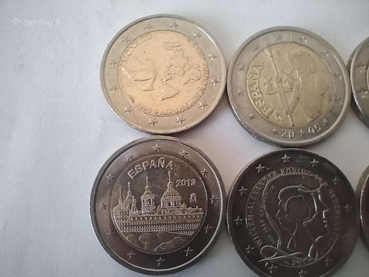 Kolekcinė moneta 2 Euro Monakas 2013