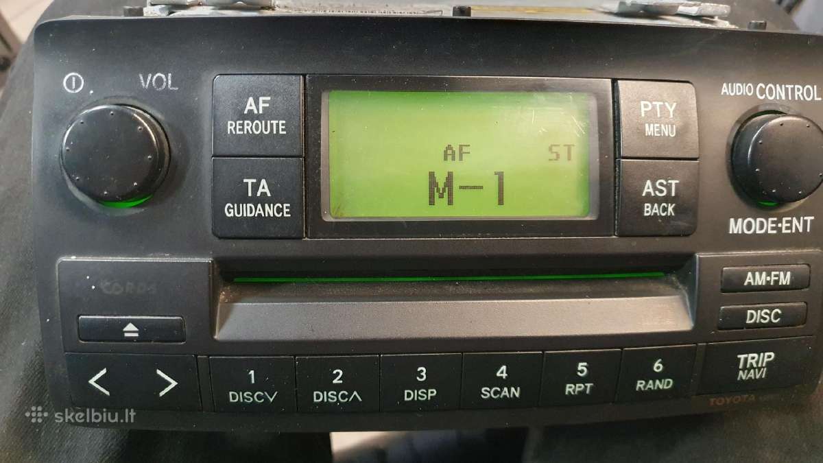 Parduodu toyota grotuvus ir multimedijas - nuotraukos Nr. 30