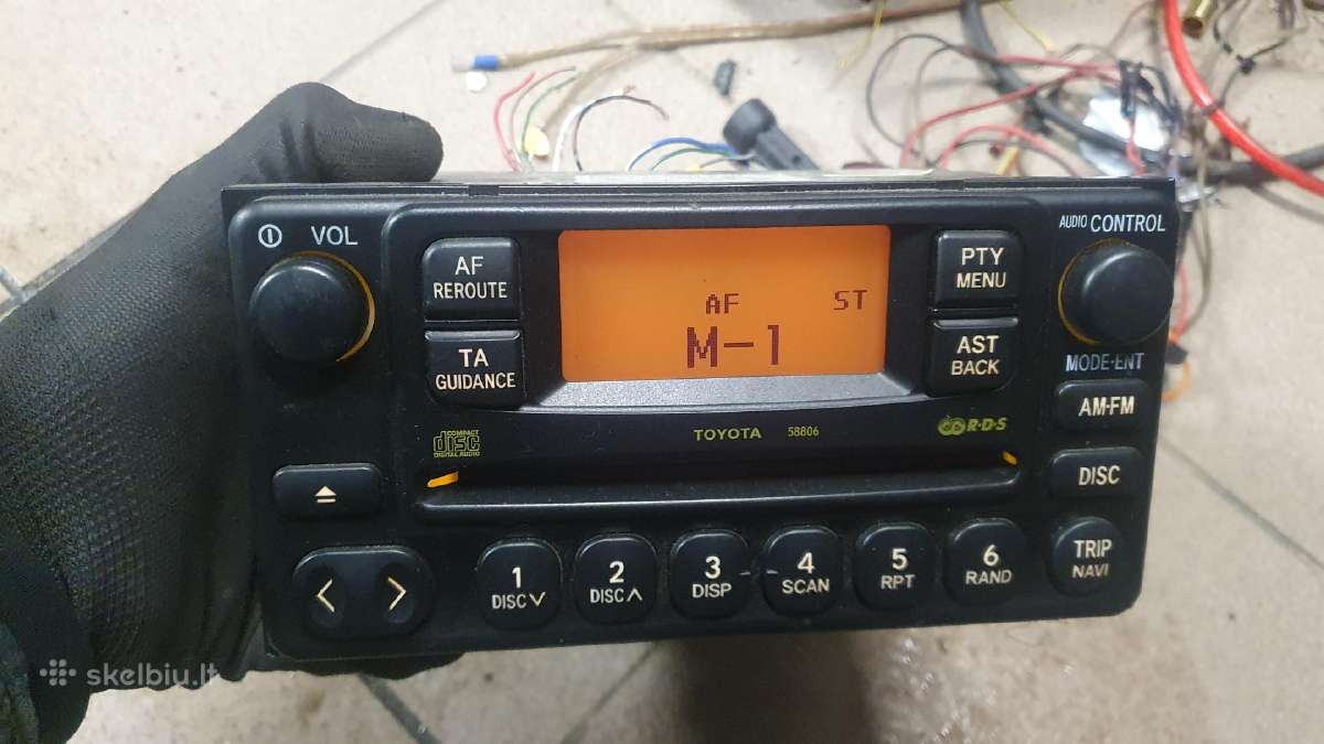 Parduodu toyota grotuvus ir multimedijas - nuotraukos Nr. 33