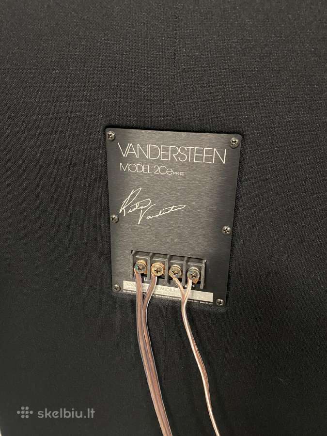 Vandersteen Audio model 1ce+/1ci+ garso kolonėlės - nuotraukos Nr. 4