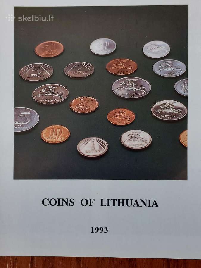 Lankstinukas 1993 metų skitras monetoms 1991 m. - nuotraukos Nr. 13