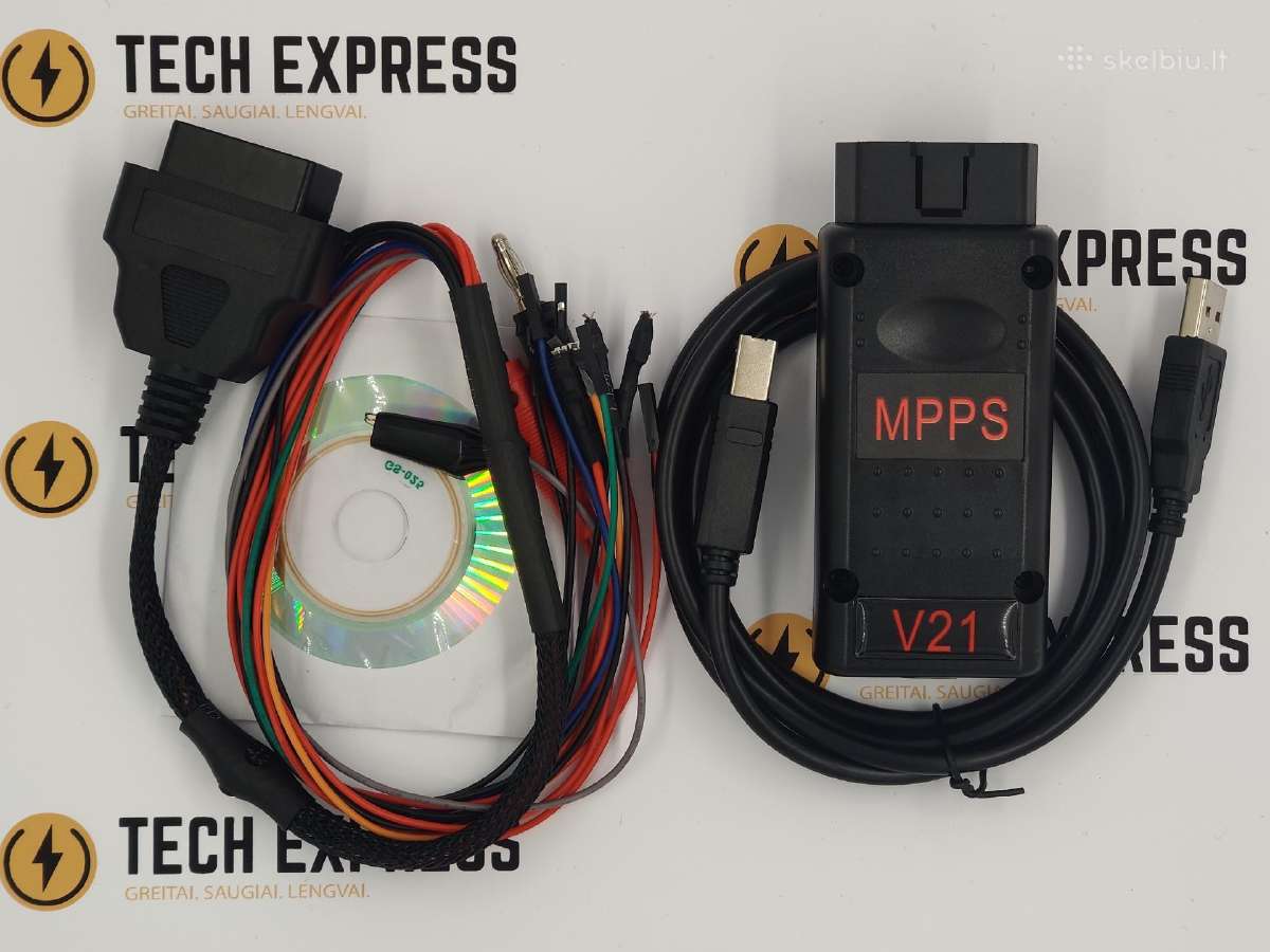 Mpps v18 v21 diagnostika chipavimui programavimui