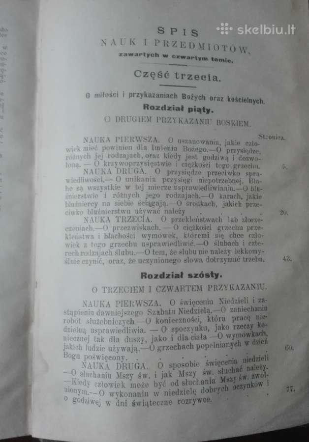 401. Nowy Wyklad Katechizmu antikvarinė-kolekcinė - nuotraukos Nr. 7
