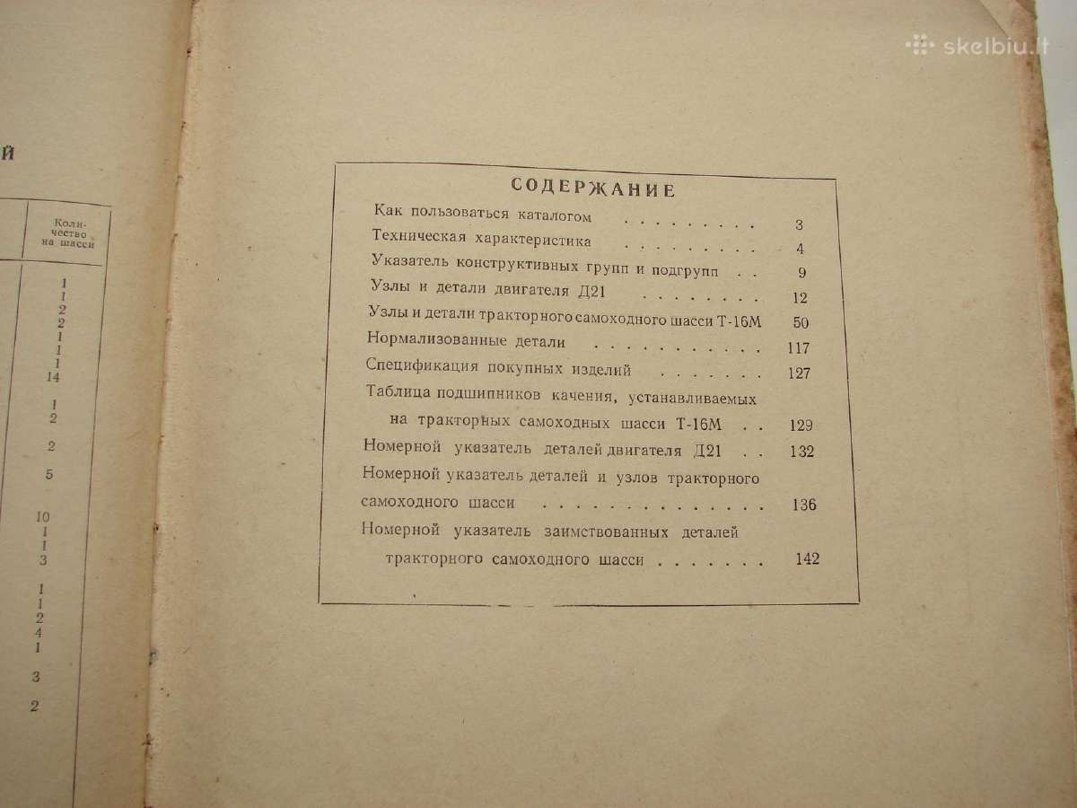 T-16 detaliu, katalogas - nuotraukos Nr. 9