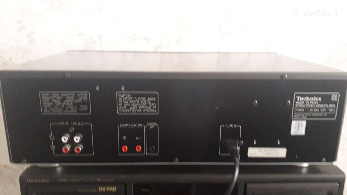 Technics RS-tr255; RS-tr212 - nuotraukos Nr. 3