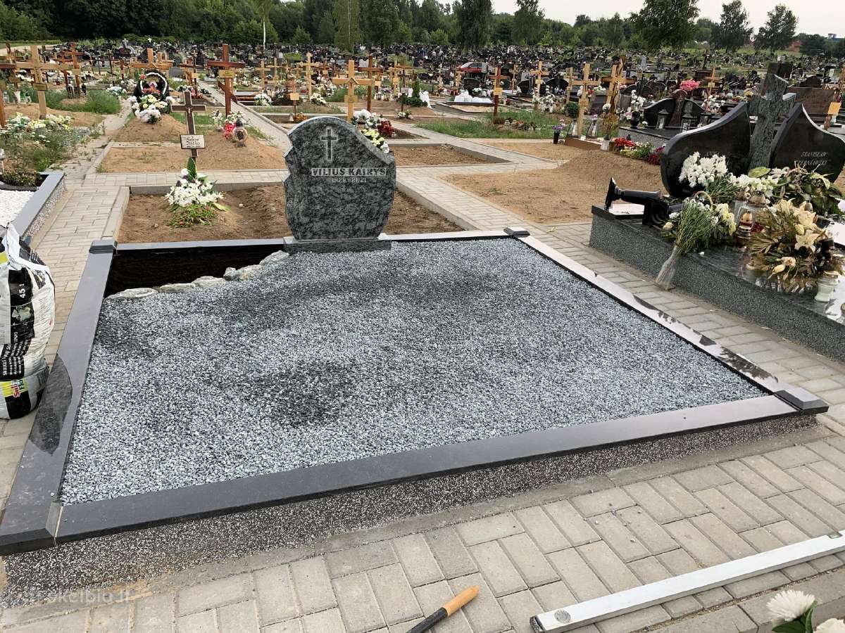 Paminklų gamyba,granito plokštės,antkapiai. - nuotraukos Nr. 13