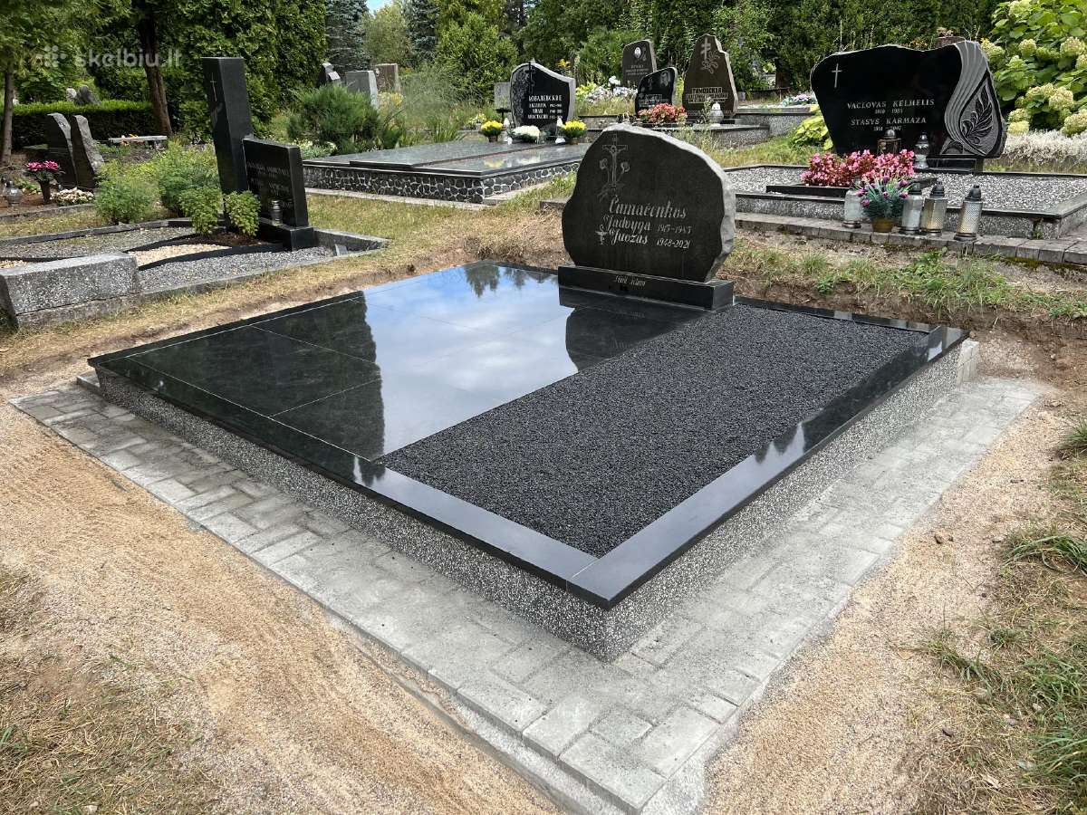 Paminklų gamyba,granito plokštės,antkapiai. - nuotraukos Nr. 23