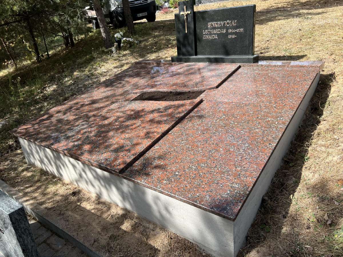 Paminklų gamyba,granito plokštės,antkapiai. - nuotraukos Nr. 29