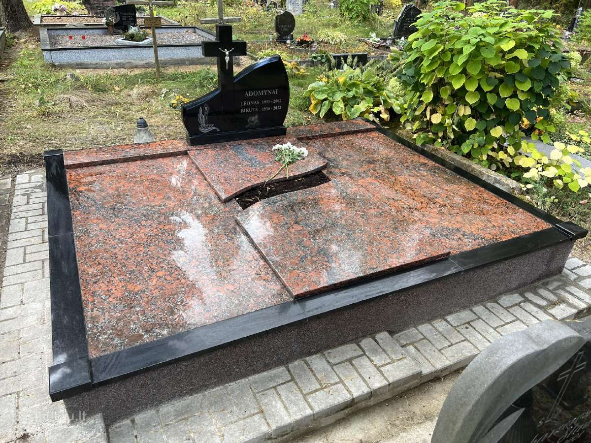 Paminklų gamyba,granito plokštės,antkapiai. - nuotraukos Nr. 31