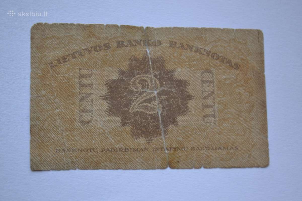 2 centai 1922 m. - nuotraukos Nr. 2