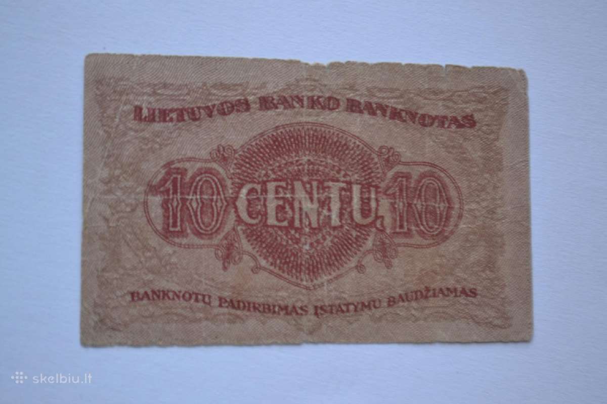 10 centu 1922 m. - nuotraukos Nr. 2