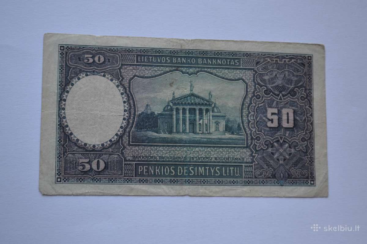 50 litu 1928 m. - nuotraukos Nr. 2