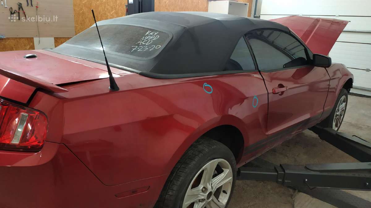 Ford Mustang V 4.0 Cabrio Dalimis 2010m - nuotraukos Nr. 2