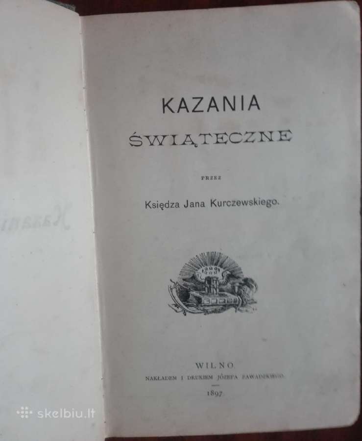 409. Kazania Swiateczne antikvarinė-kolekcinė