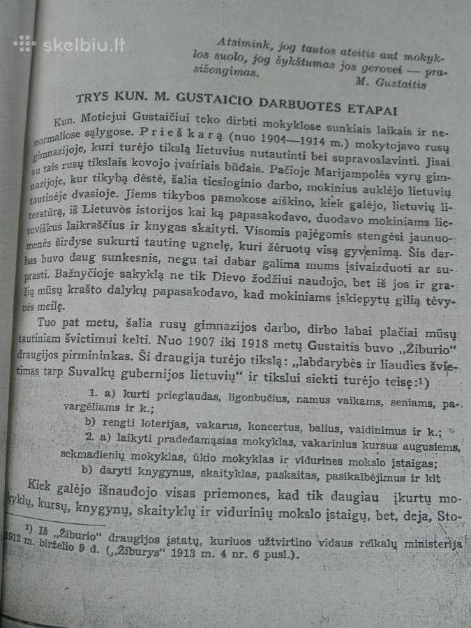 415. Kunigas Mtiejus Gustaitis - nuotraukos Nr. 3