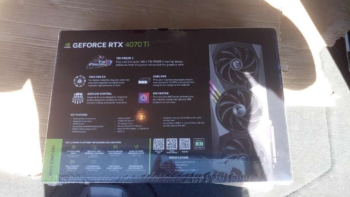 Rtx 4070 Ti - nuotraukos Nr. 2