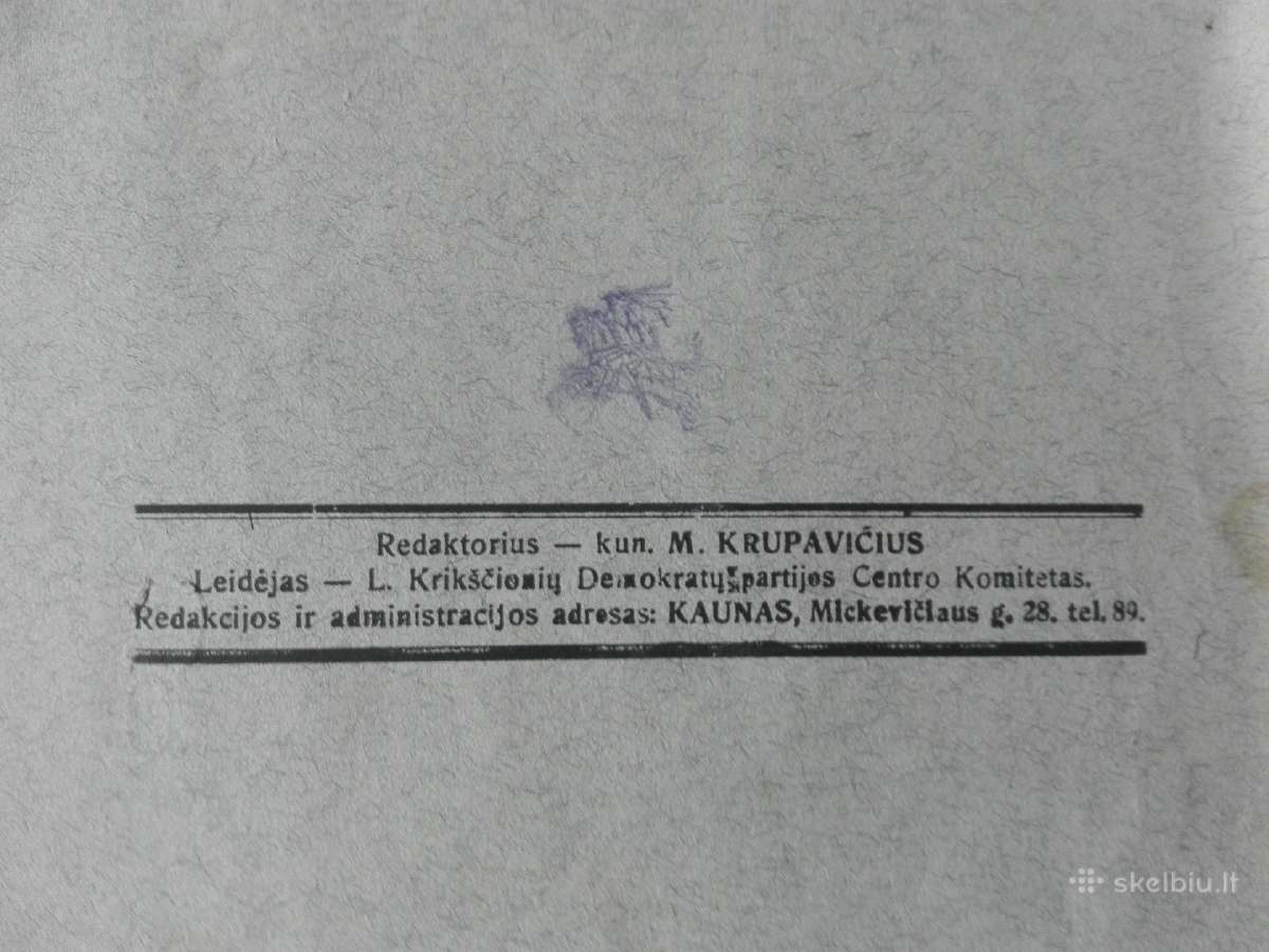 425. Krikščionis Demokratas antikvarinis-kolekcini - nuotraukos Nr. 3
