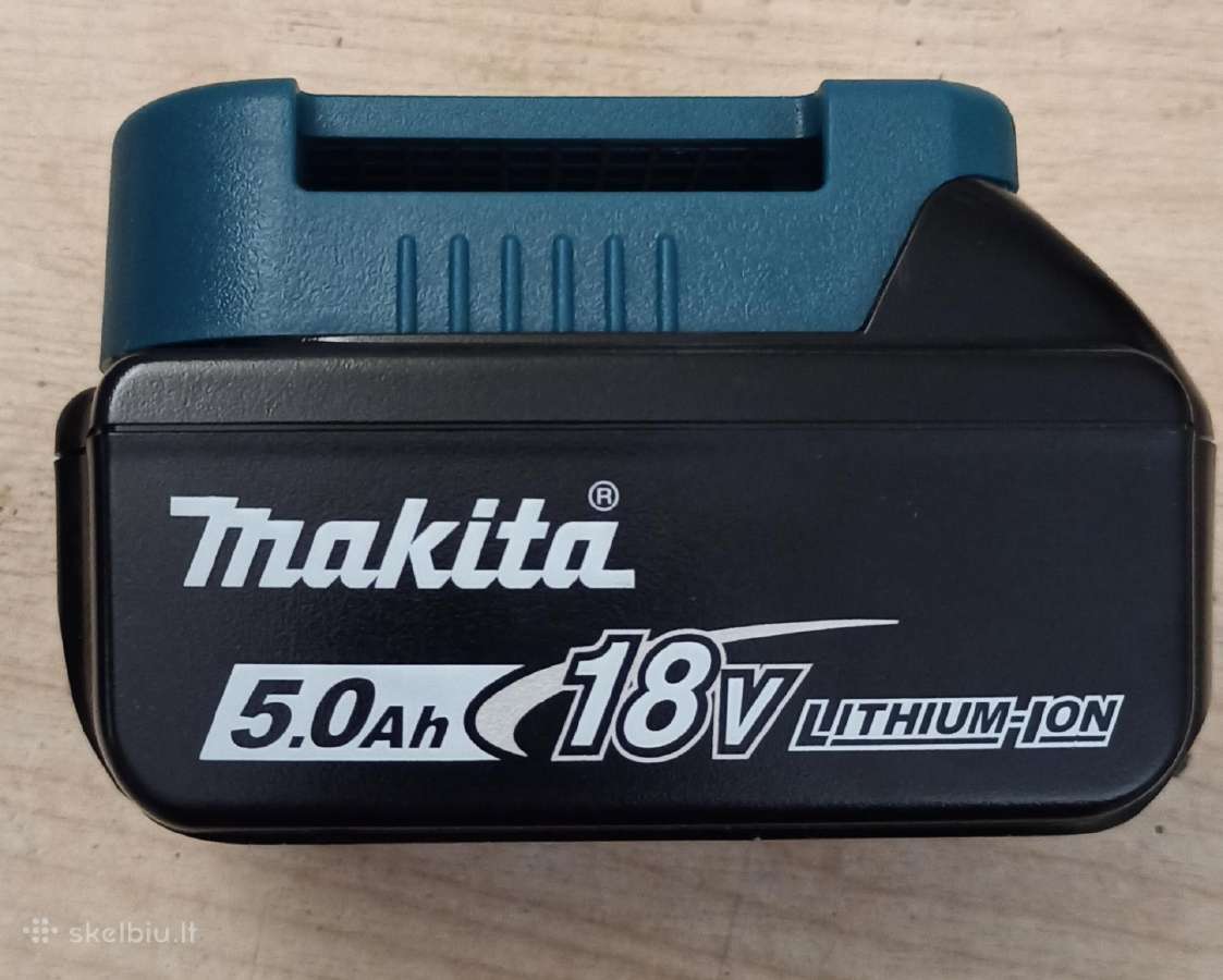 Makita baterijos laikiklis - nuotraukos Nr. 7