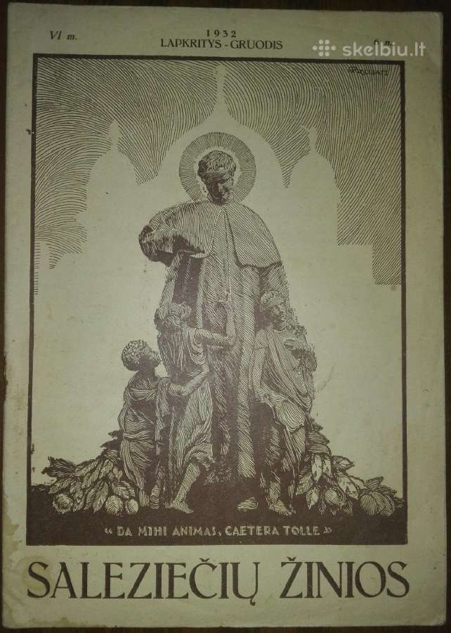 444. Laikraštis Saleziečių Žinios antikvarinis