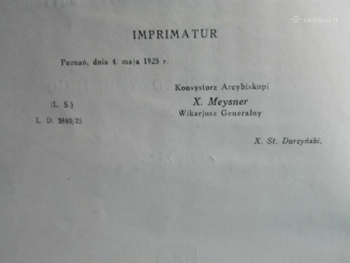 455. Nova Bibljoteka Kaznodziejska antikvarinė-kol - nuotraukos Nr. 3