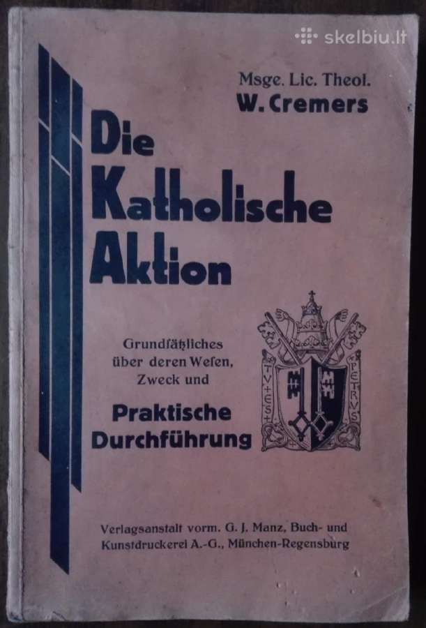 458. Die Katholische Aktion antikvarinė-kolekcinė