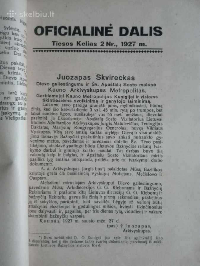 459. Laikraštis Tiesos Kelias antikvarinis-kolekci - nuotraukos Nr. 2