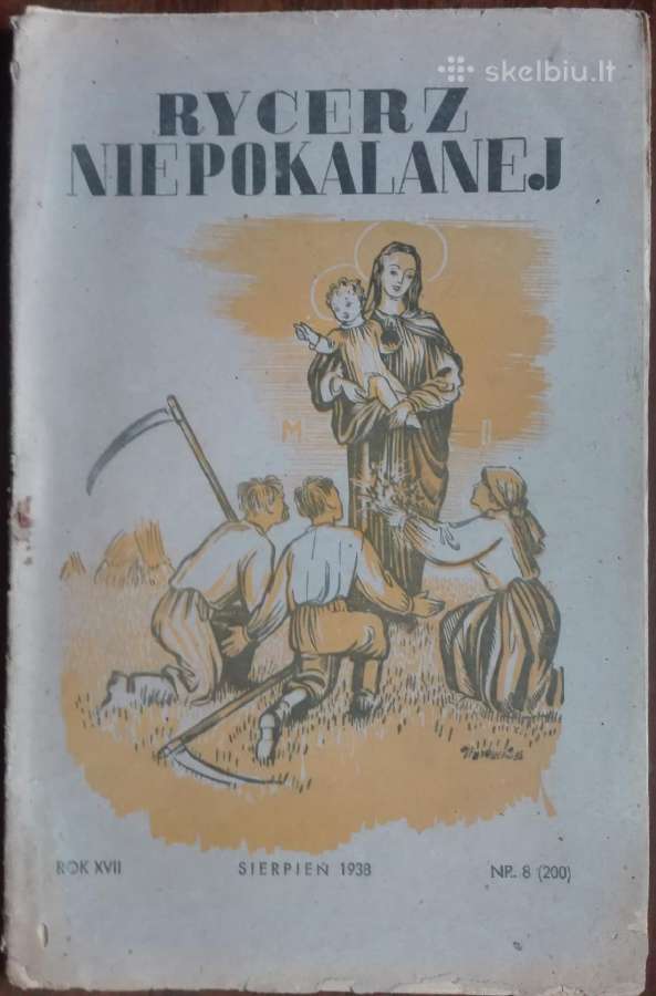 470. Rycerz Niepokalanej antikvarinis-kolekcinis
