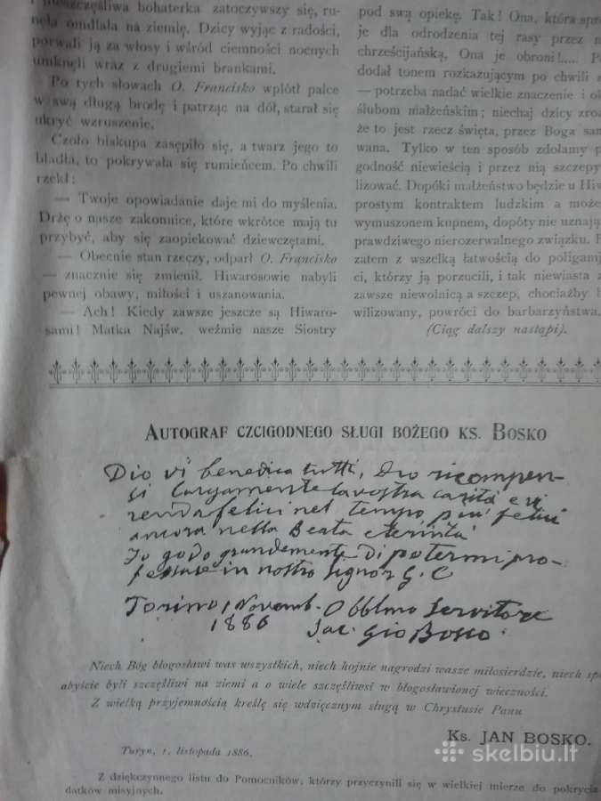 472. Wiadomosci Salezjanskie antikvarinis-kolekcin - nuotraukos Nr. 4