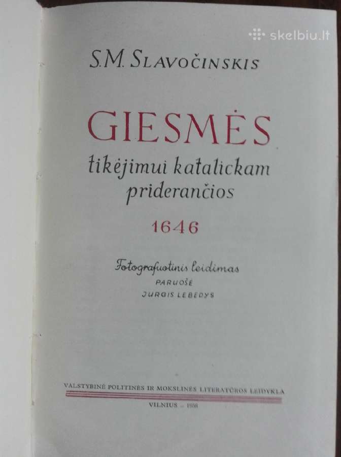 473. Giesmės Tikėjimui Katalickam Priderančios - nuotraukos Nr. 2