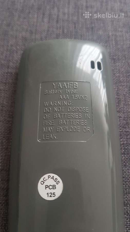 Cooper&hunter Yaa1fb kondicionieriaus pultas - nuotraukos Nr. 3