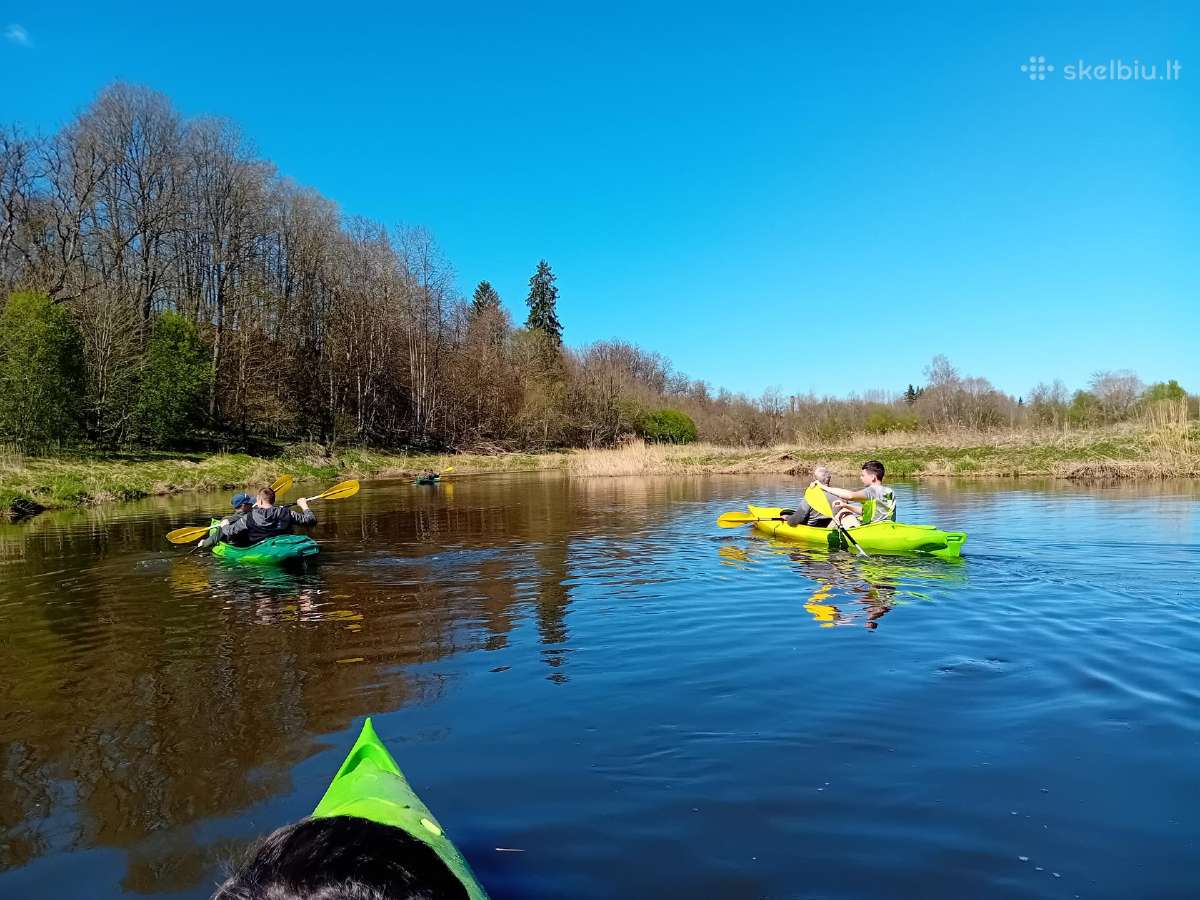 Baidarių nuoma Ventos upe - nuotraukos Nr. 2