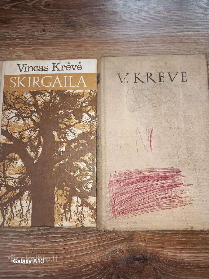 Vinco Krėvės raštai, trys tomai, ir dar dvi knygos - nuotraukos Nr. 6