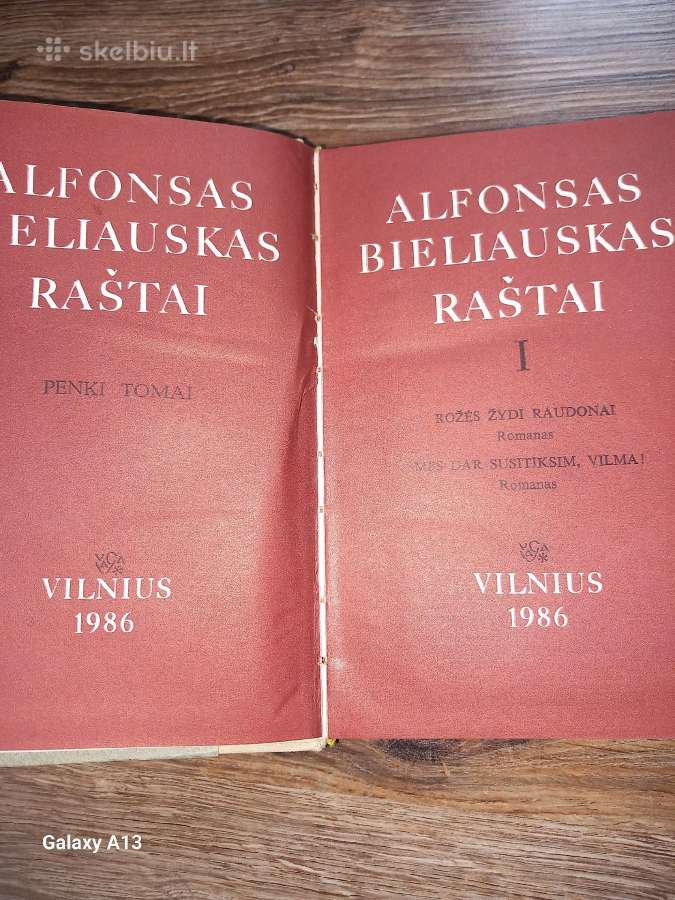 Alfonso Bieliausko raštai,visi penki tomai. - nuotraukos Nr. 3