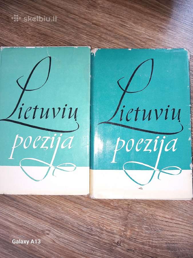 Lietuvių poezijos rinkinys, 2 tomai.