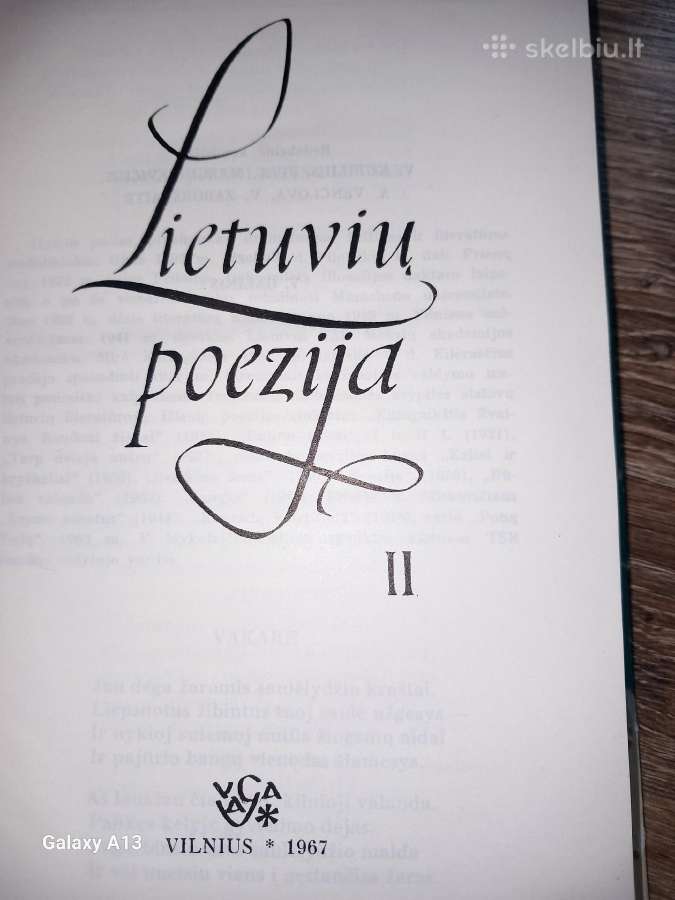 Lietuvių poezijos rinkinys, 2 tomai. - nuotraukos Nr. 7