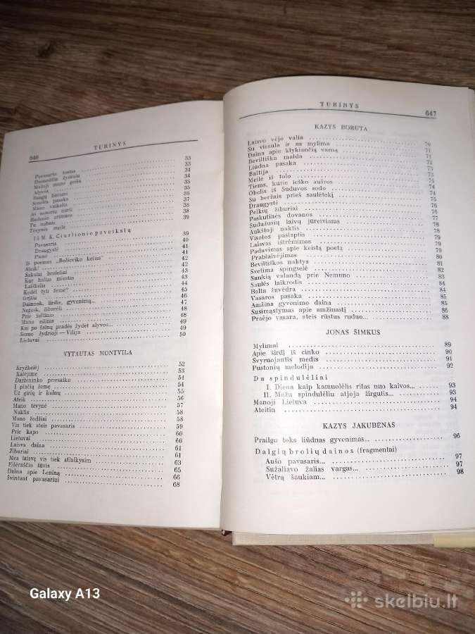 Lietuvių poezijos rinkinys, 2 tomai. - nuotraukos Nr. 9