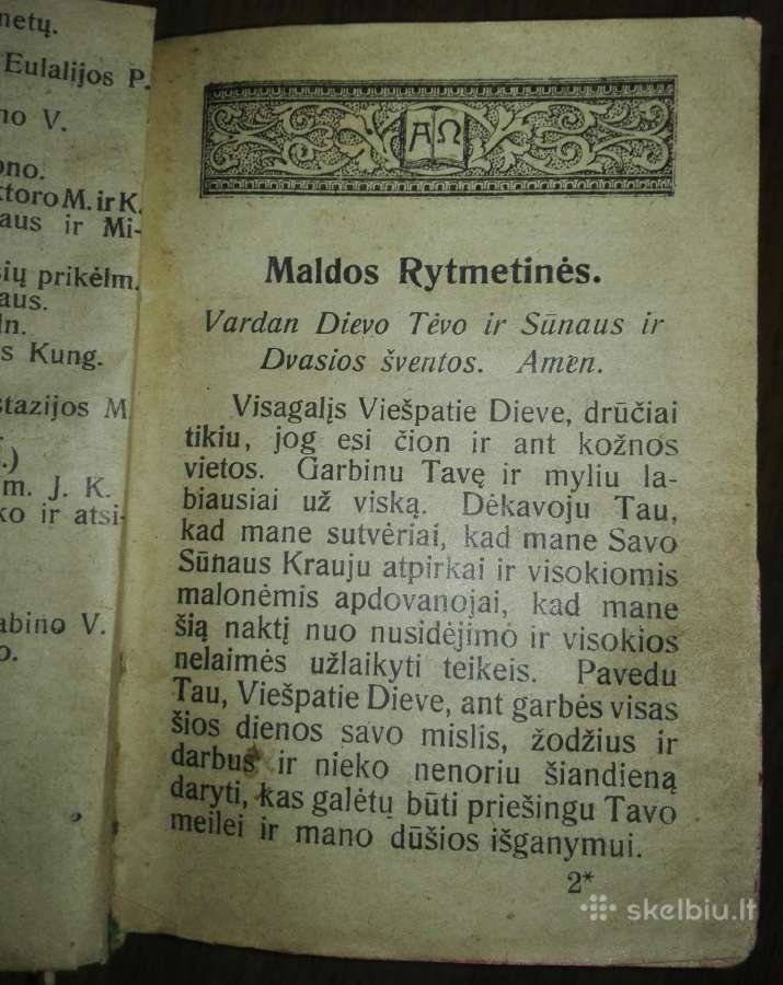 490. Maldų Knygelė antikvarinė-kolekcinė - nuotraukos Nr. 7
