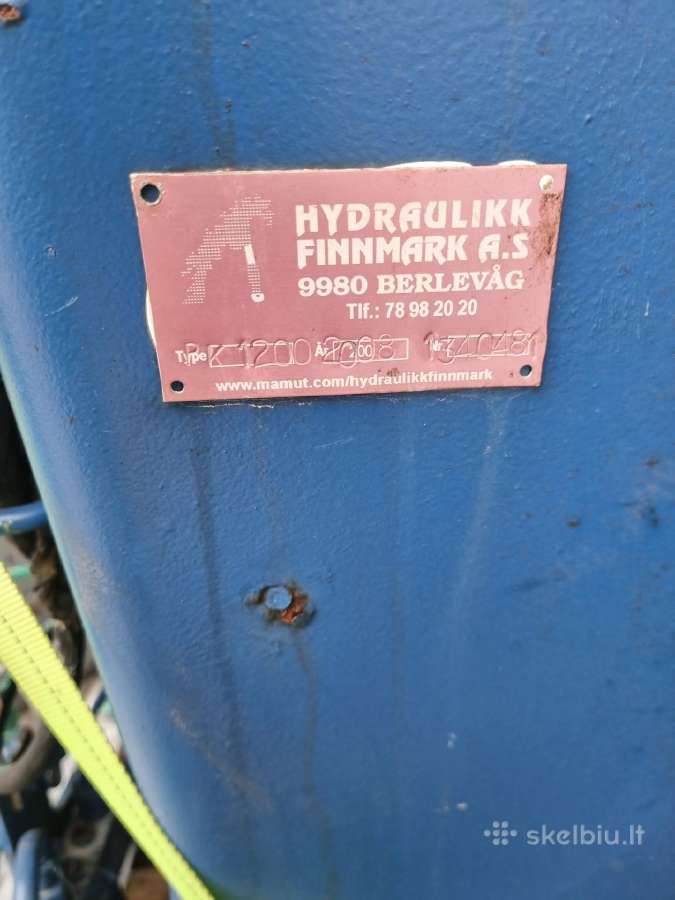 Manipuliatorius Palfinger 12000 HTC - nuotraukos Nr. 7