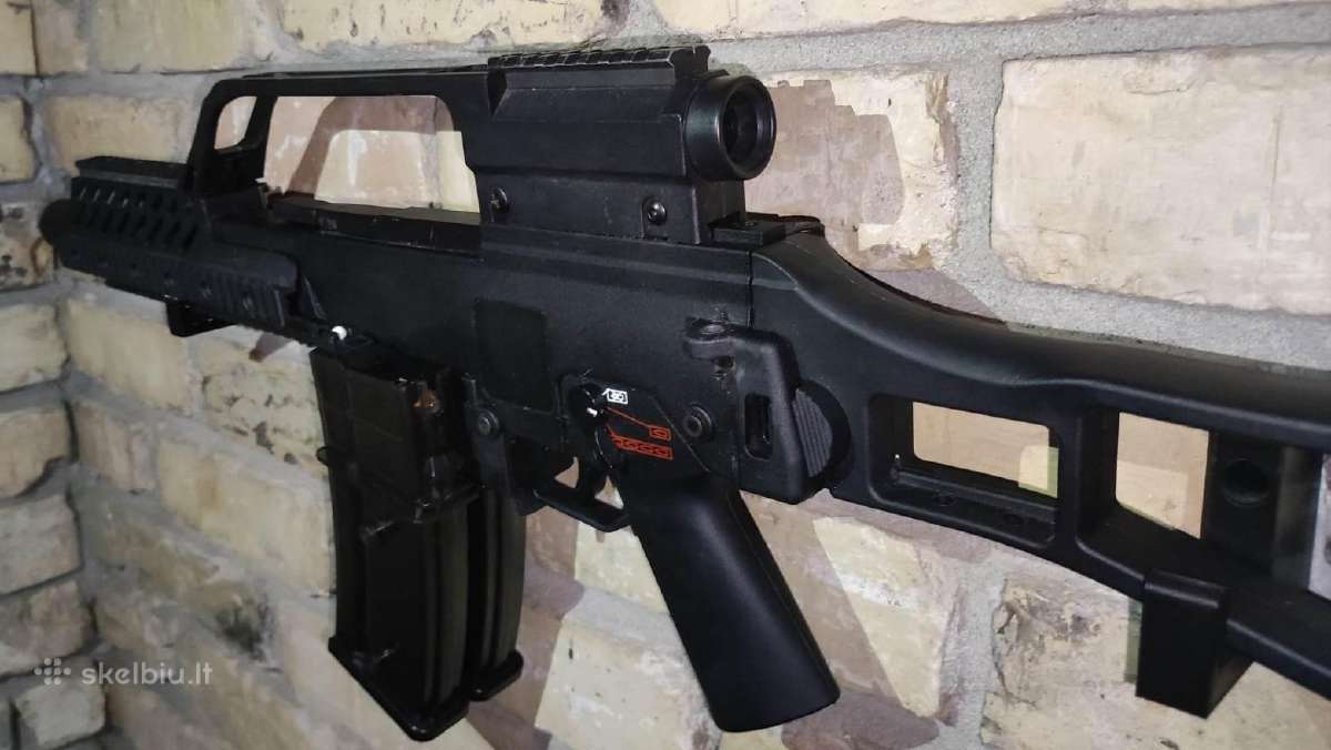 Airsoft We G36 gbbr greengas/hpa - nuotraukos Nr. 2
