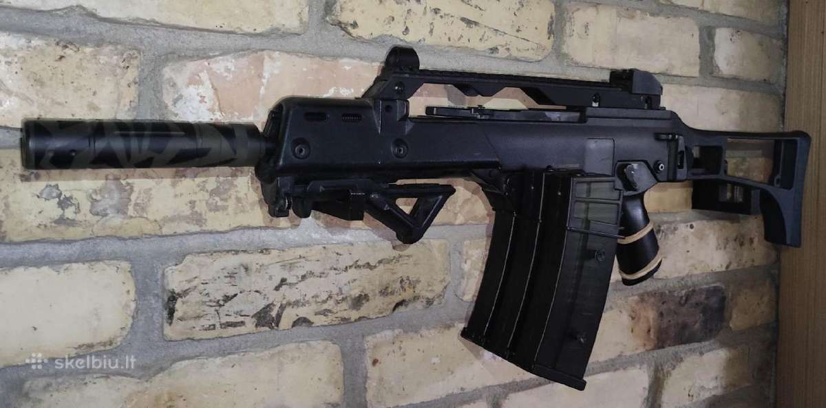 G36 airsoft šratasvydžio replika, tiuninguota - nuotraukos Nr. 3