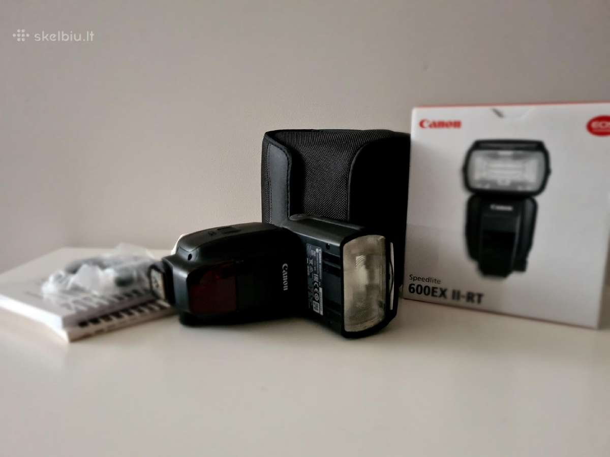 Canon Speedlite 600ex II-rt Nauja! - nuotraukos Nr. 2