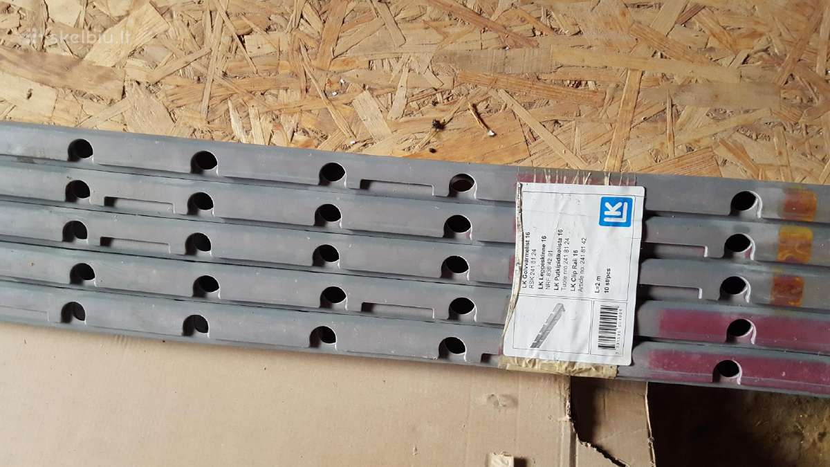 Laikikliai šildomų grindų vamzdžiams