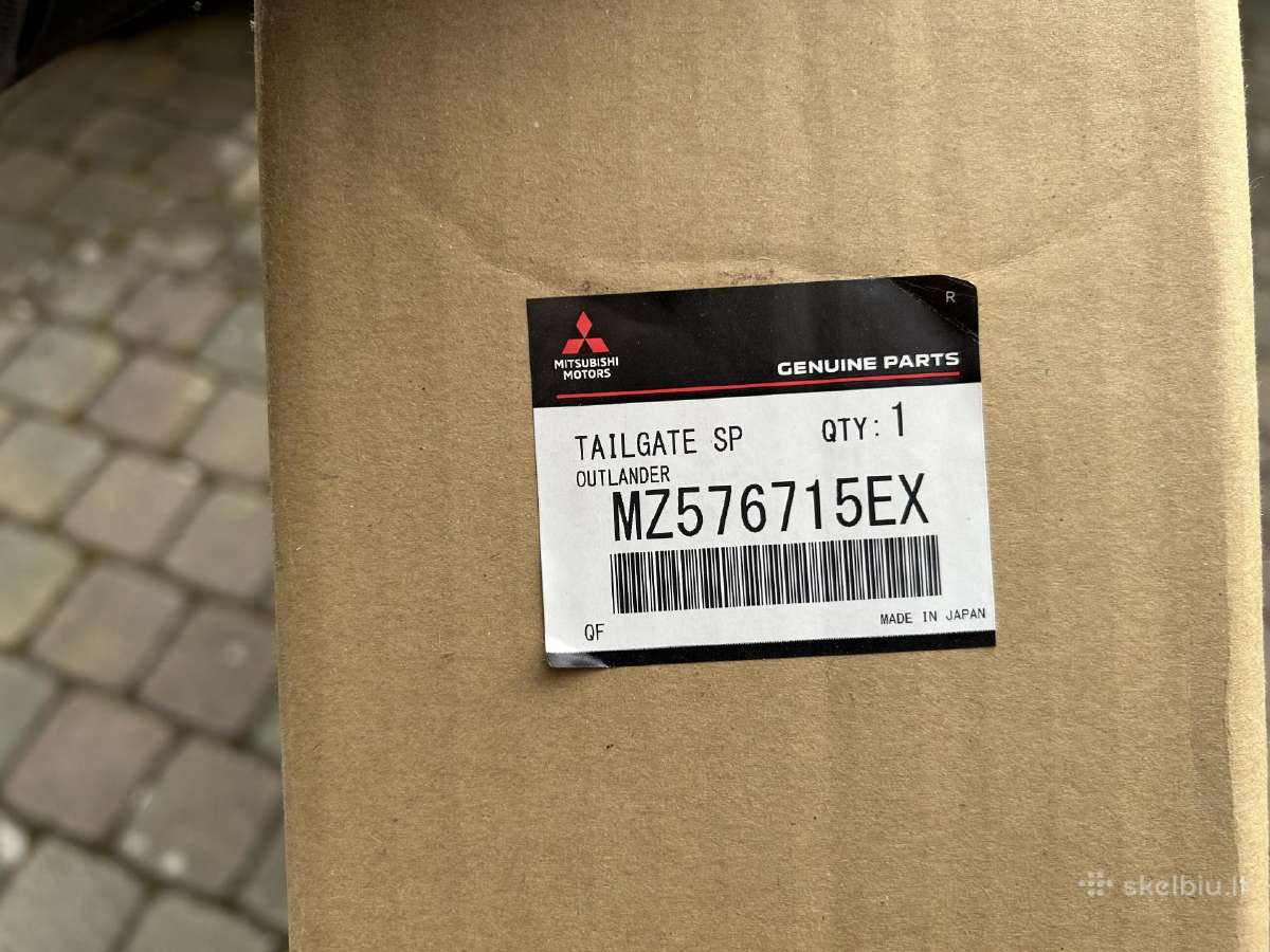 Mitsubishi outlander galinis spoileris - nuotraukos Nr. 4
