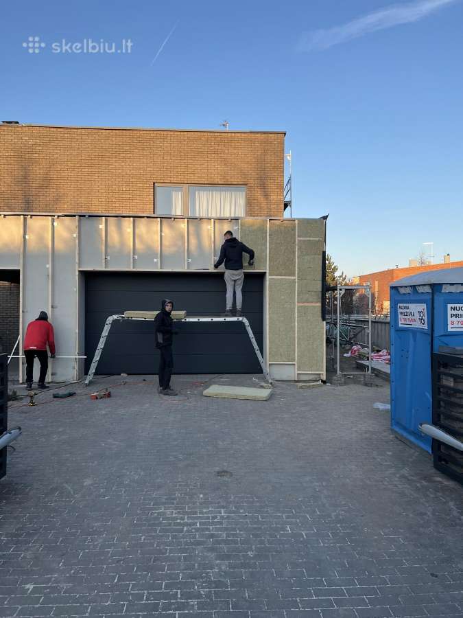 Fasado šiltinimas, namų renovacija, rekonstrukcija - nuotraukos Nr. 14