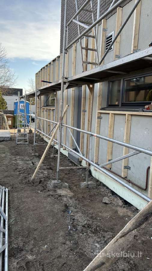 Fasado šiltinimas, namų renovacija, rekonstrukcija - nuotraukos Nr. 15