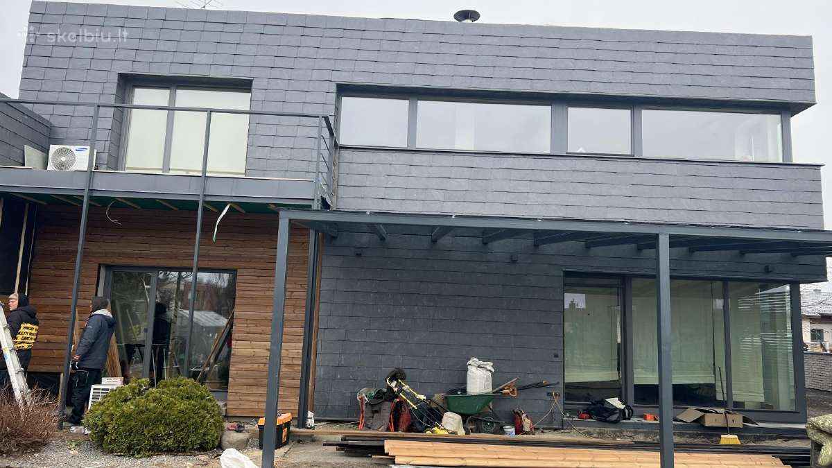 Fasado šiltinimas, namų renovacija, rekonstrukcija - nuotraukos Nr. 19