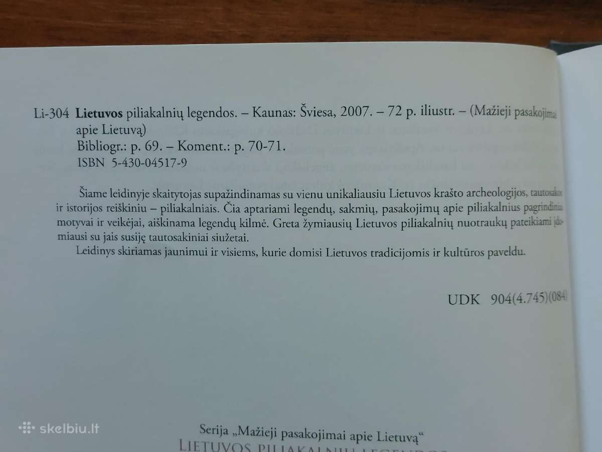 R. Repšienė - Lietuvos piliakalnių legendos - nuotraukos Nr. 13