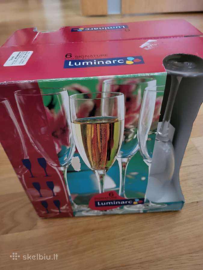 Šampano taurės Luminarc signature (6 vnt)