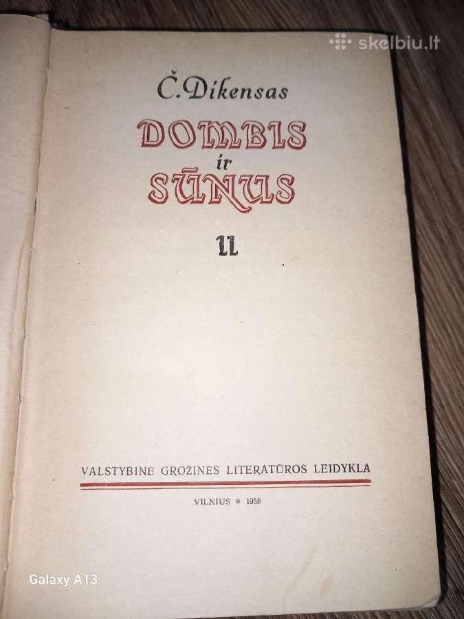 Čarlzo Dikenso romanas Dombis ir sūnus - nuotraukos Nr. 4