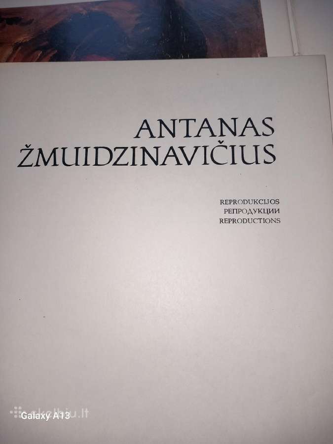 Antano Žmuidzinavičiaus paveikslų reprodukcija - nuotraukos Nr. 2